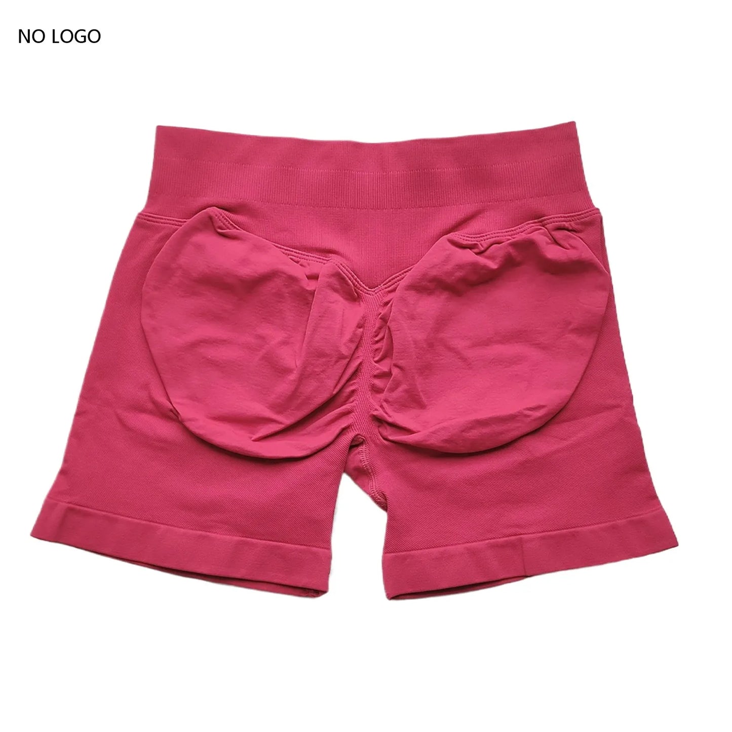 Seamless Scrunch Gym Shorts - Low Waist, High Stretch Performance