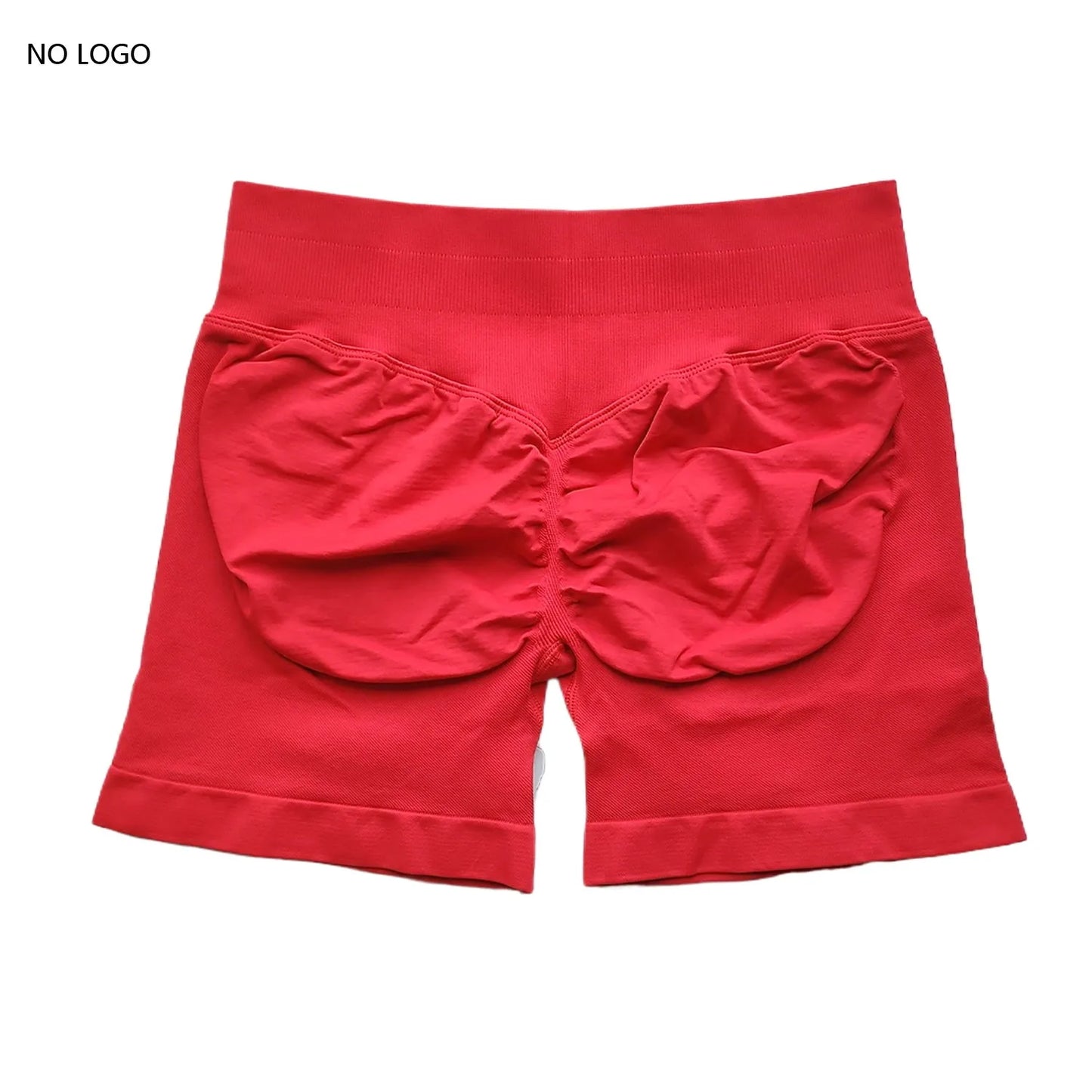 Seamless Scrunch Gym Shorts - Low Waist, High Stretch Performance