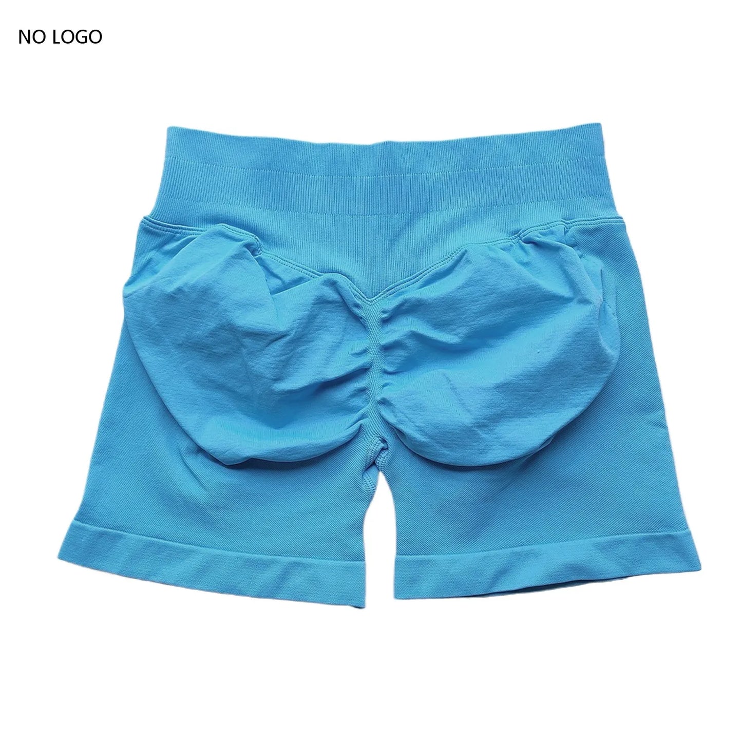 Seamless Scrunch Gym Shorts - Low Waist, High Stretch Performance