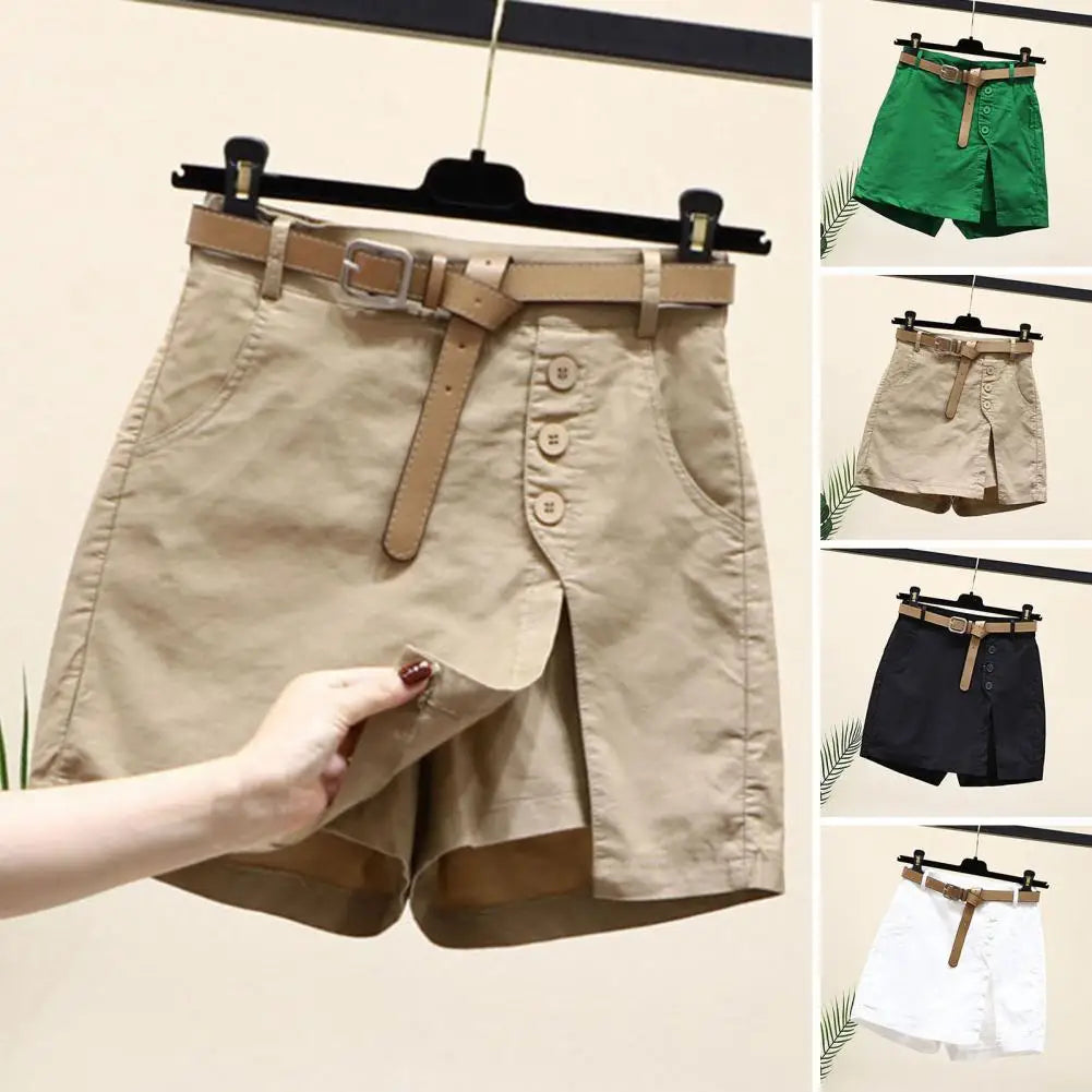 2023 Women's Pure Cotton A-line Shorts - Casual Summer Korean Versatile Style