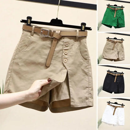 2023 Women's Pure Cotton A-line Shorts - Casual Summer Korean Versatile Style