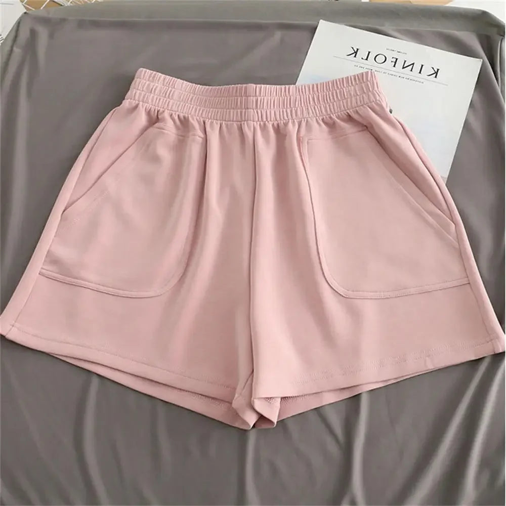 2024 High Waist Casual Shorts - Perfect for Sports & Homewear