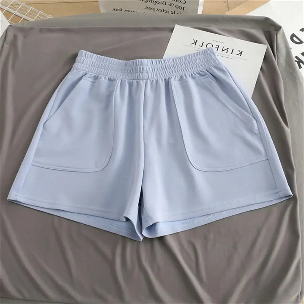 2024 High Waist Casual Shorts - Perfect for Sports & Homewear