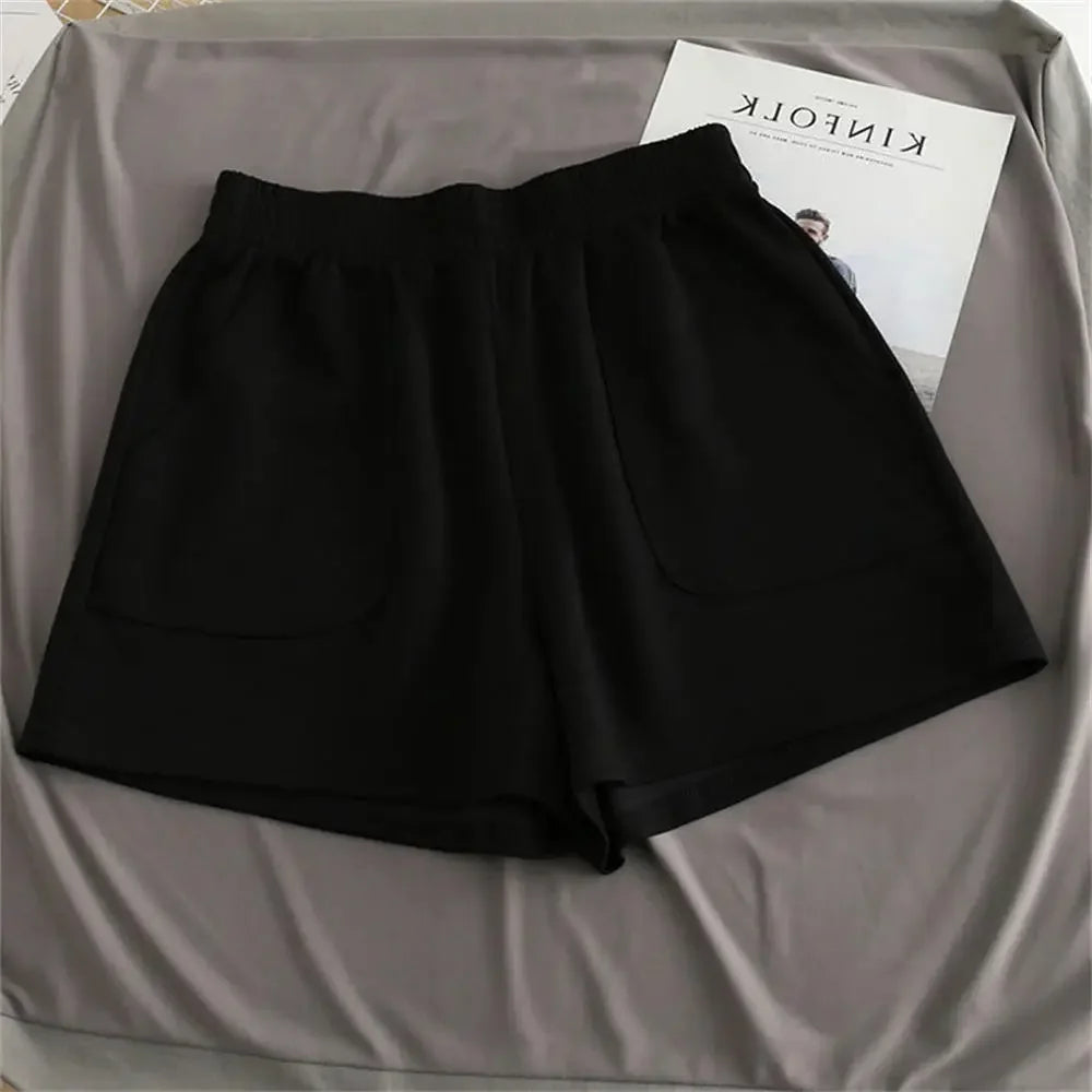 2024 High Waist Casual Shorts - Perfect for Sports & Homewear
