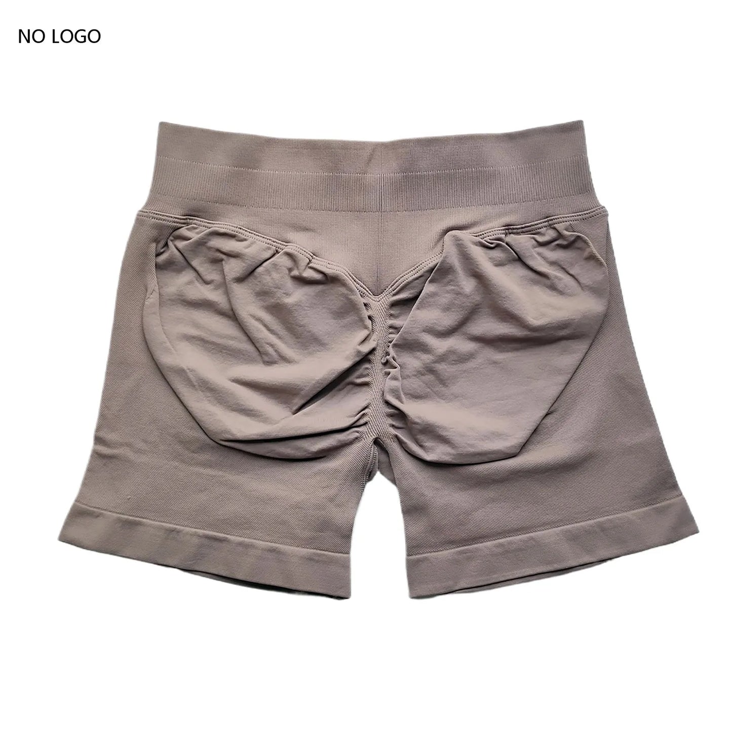Seamless Scrunch Gym Shorts - Low Waist, High Stretch Performance