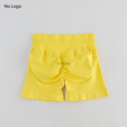 Seamless Scrunch Bum Gym Shorts - High Impact & Stretch
