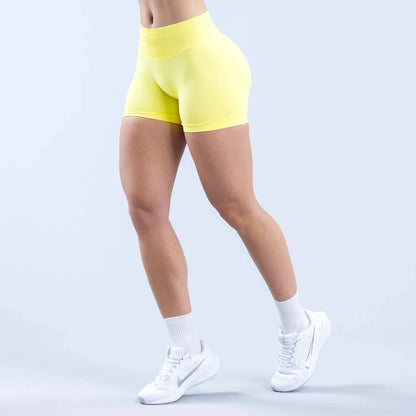 Seamless Scrunch Bum Gym Shorts - High Impact & Stretch