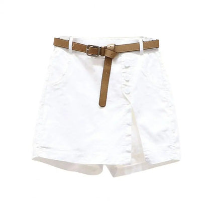 2023 Women's Pure Cotton A-line Shorts - Casual Summer Korean Versatile Style