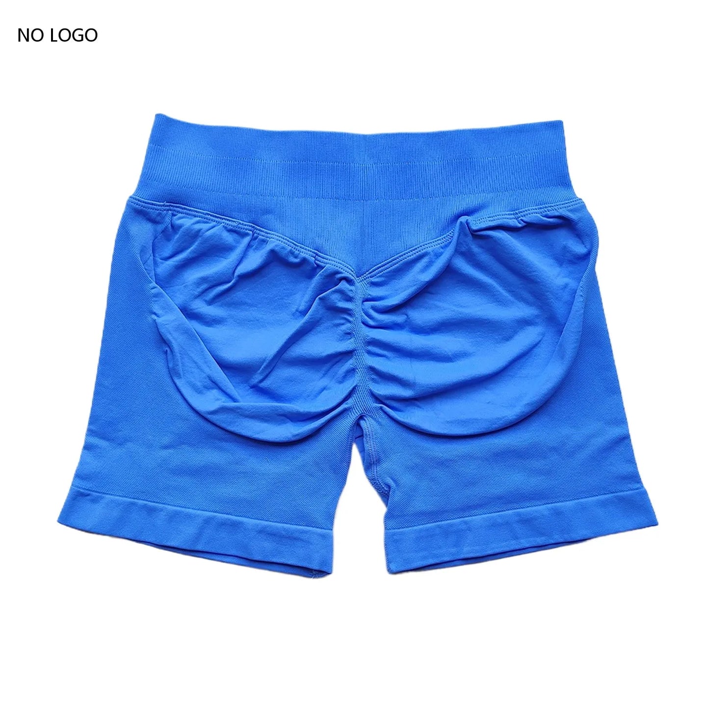 Seamless Scrunch Gym Shorts - Low Waist, High Stretch Performance