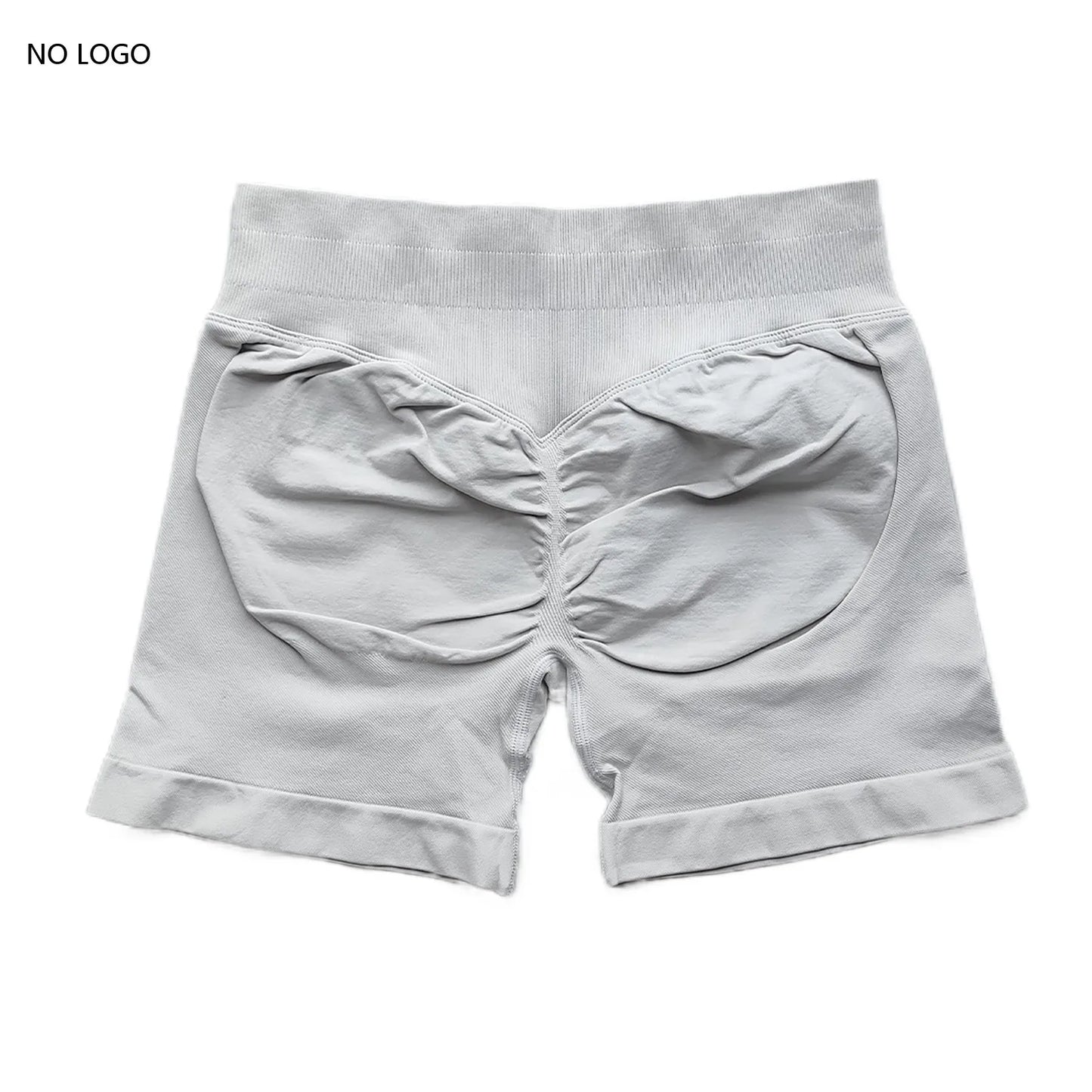 Seamless Scrunch Gym Shorts - Low Waist, High Stretch Performance