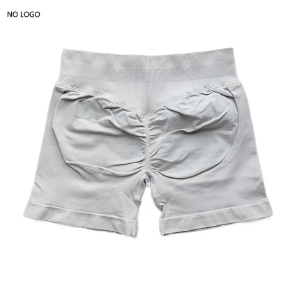 Seamless Scrunch Gym Shorts - Low Waist, High Stretch Performance