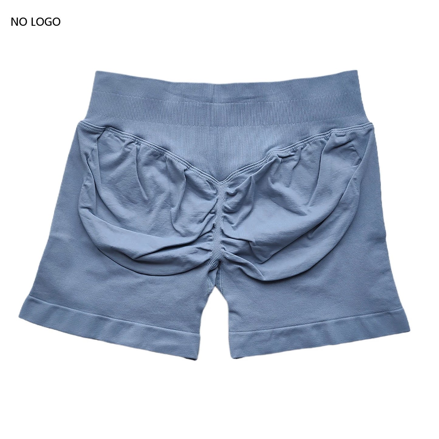 Seamless Scrunch Gym Shorts - Low Waist, High Stretch Performance