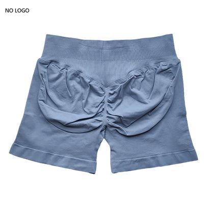 Seamless Scrunch Gym Shorts - Low Waist, High Stretch Performance