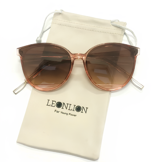 LeonLion 2023 Vintage Luxury Sunglasses: Women's UV400 Mirror Glasses, Classic Style